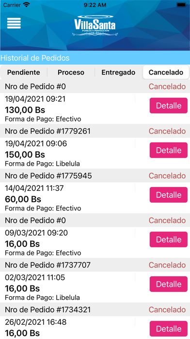 VillaSanta Agua Natural Screenshot