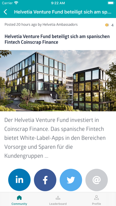 Helvetia Ambassadors Screenshot