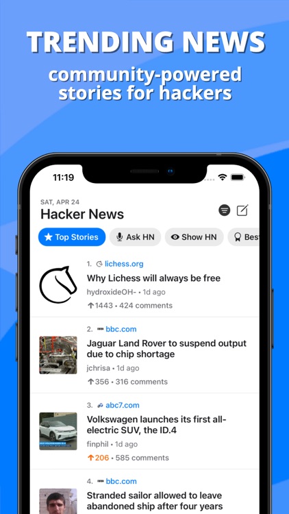 Octal for Hacker News