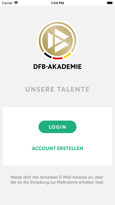 Unsere Talente Screenshot