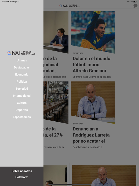 Screenshot #5 pour NA - Noticias Argentinas
