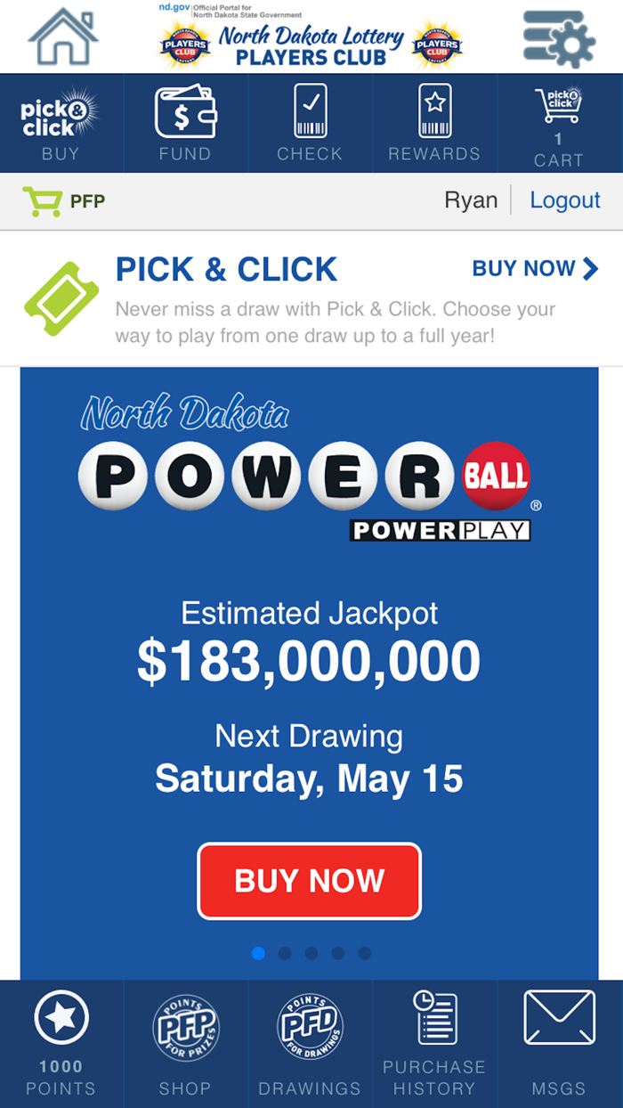 ND Lottery Players Club