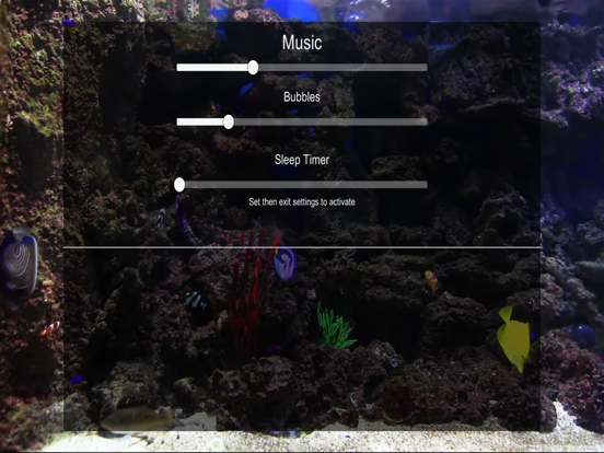 Screenshot #6 pour Peaceful Aquarium HD