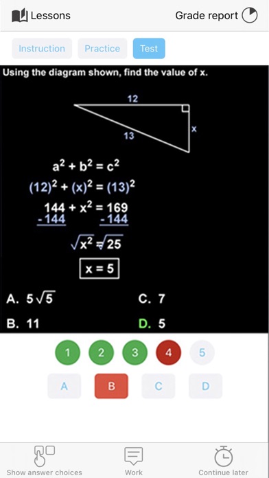 GACE Math Test Prep Screenshot