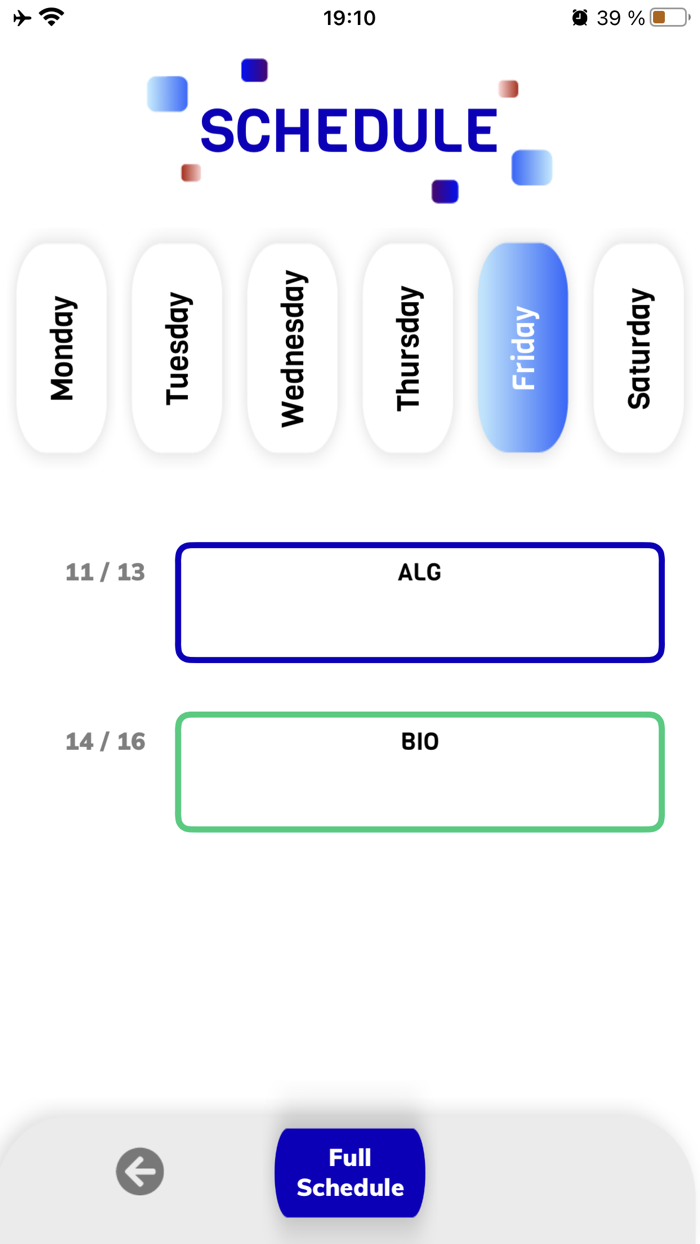 Atherio Generate Schedules