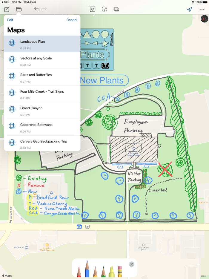 Draw Maps Map Notes PRO