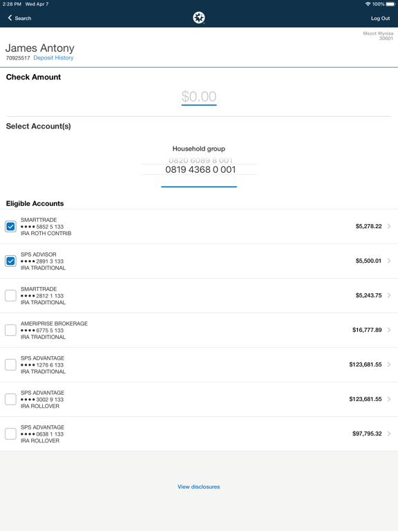 App screenshot
