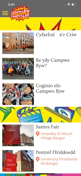 Game screenshot Prifysgol Bangor Campws Byw mod apk