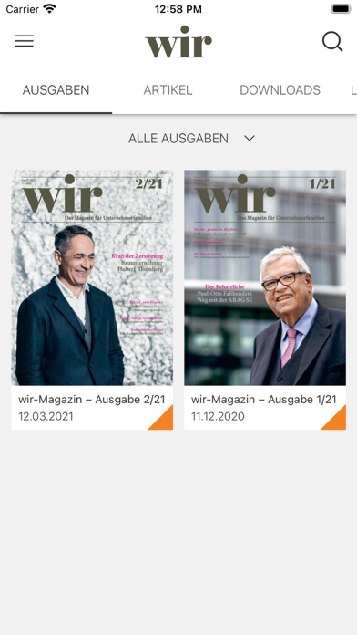 wir-Magazin Digital Screenshot 1 - AppWisp.com wir-Magazin Digital Screenshot 1 - AppWisp.com