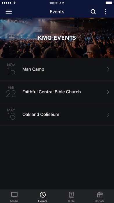 Kingdom Men's Gathering Screenshot