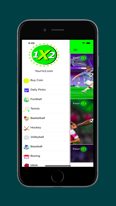 Your1x2 Betting Predictions Screenshot