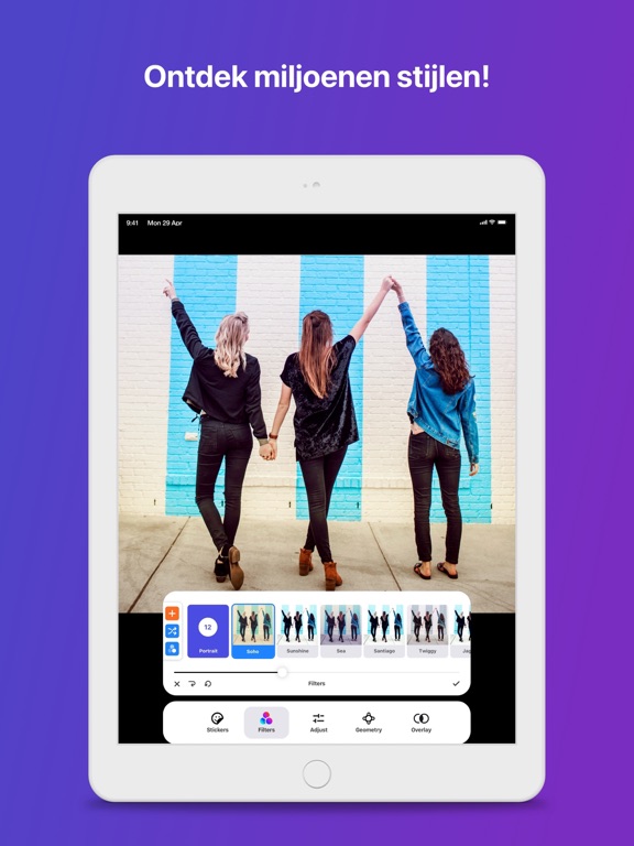 Infltr - Onbeperkte Filters iPad app afbeelding 4