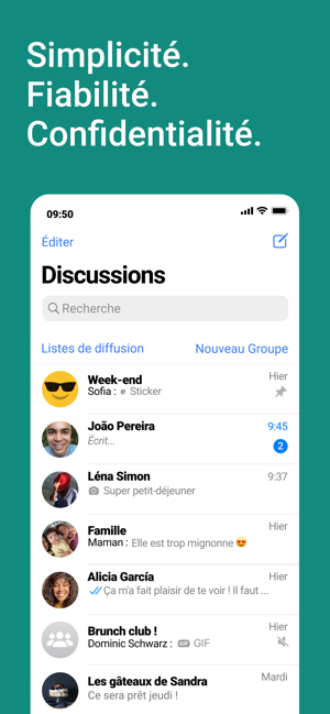 ‎WhatsApp Messenger Capture d'écran