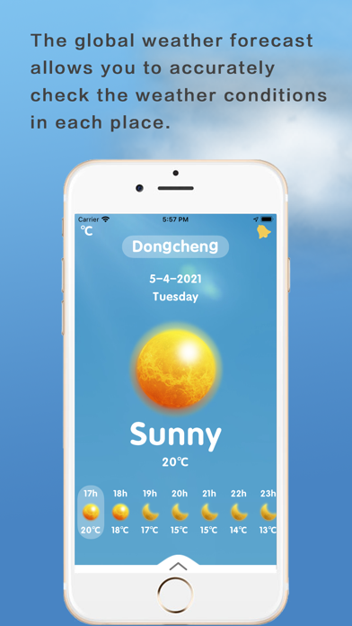 weather：live weather & radar Screenshot