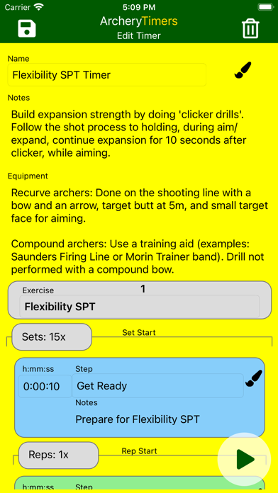 Archery Timers - SPT Screenshot