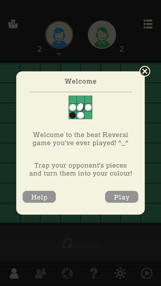 #5. Reversi - Classic Game (iOS) От: OutOfTheBit Ltd
