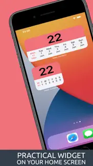 week numbers with widget iphone screenshot 1