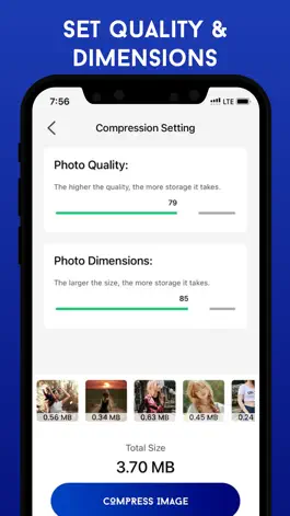Game screenshot Photo Compressor & Resize apk