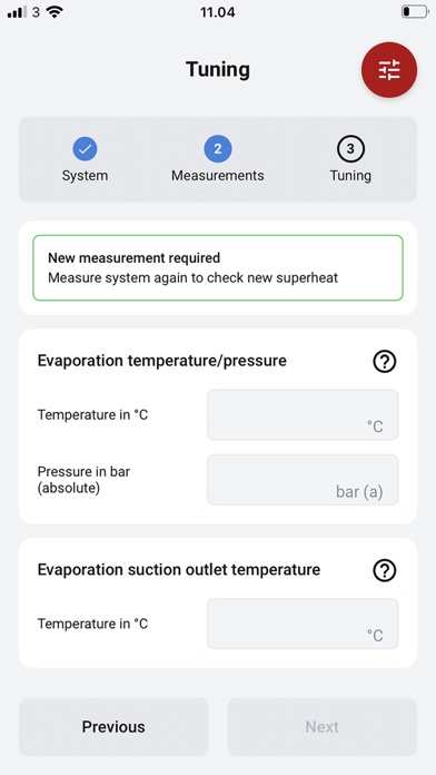 TXV Superheat Tuner Screenshot