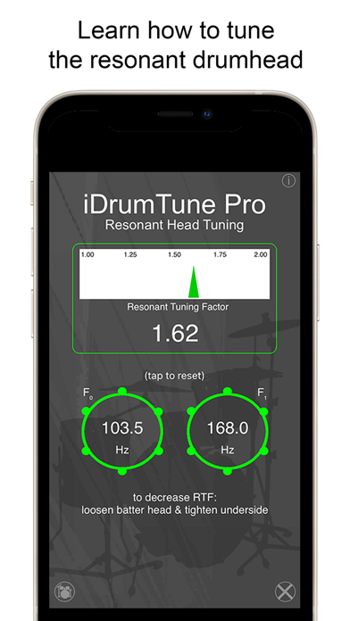 Drum Tuner - iDrumTune Pro Screenshot