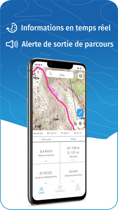 IGNrando' – France hiking maps Screenshot