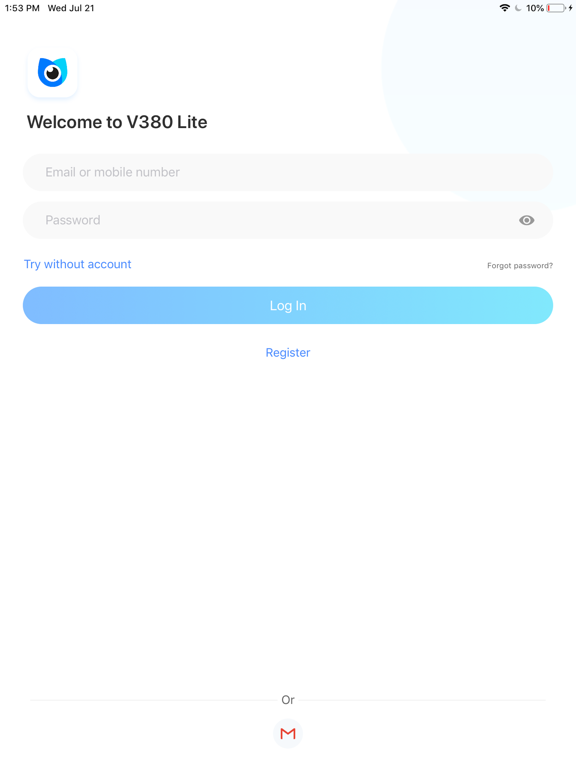 App screenshot