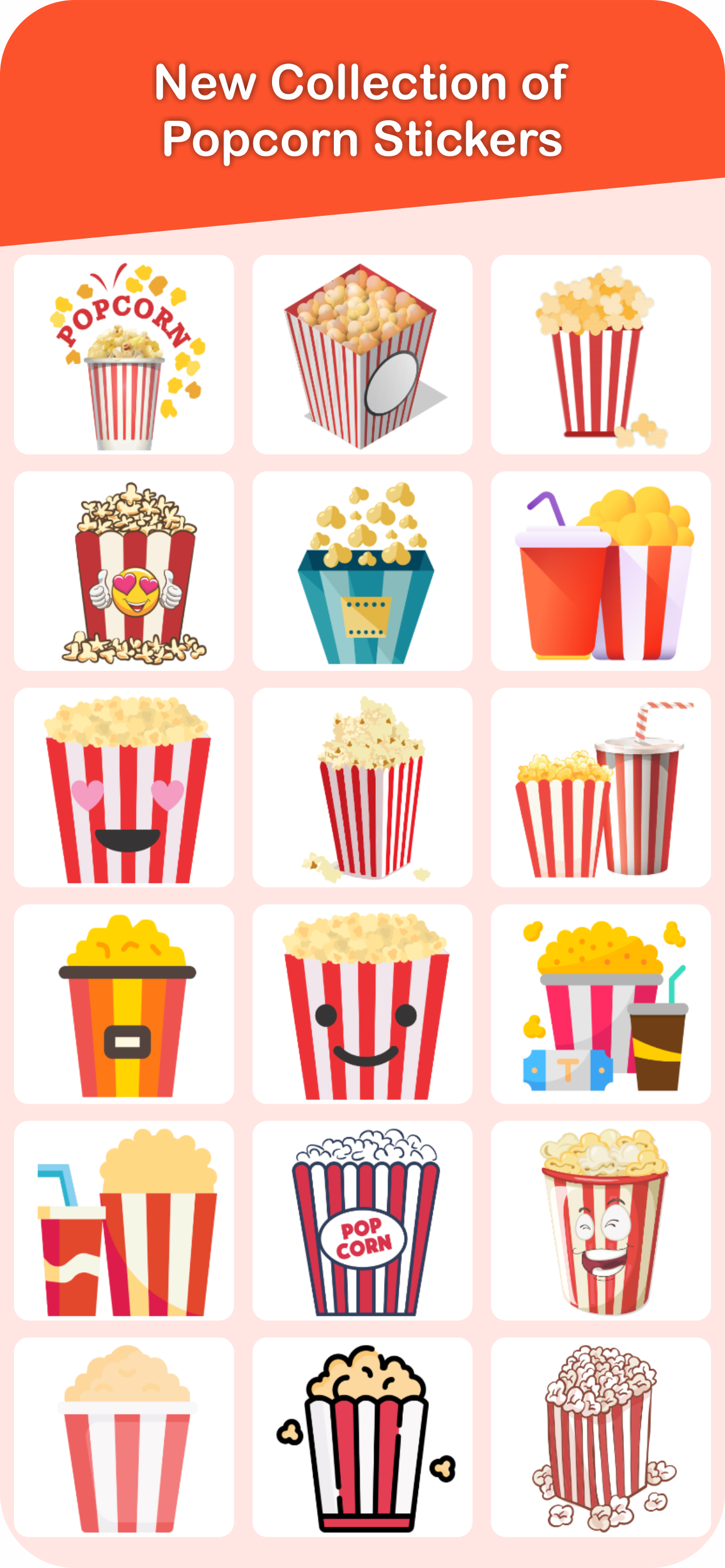 Popcorn Emojis