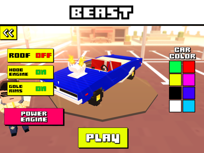 Blocky Car Racer