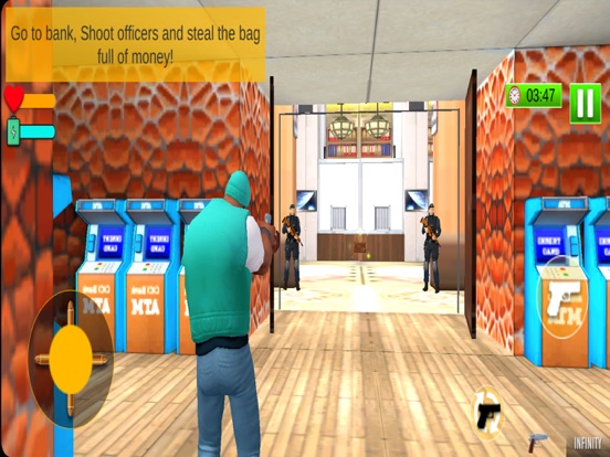 Screenshot #6 pour Crime City Gangs 3D Gun Games