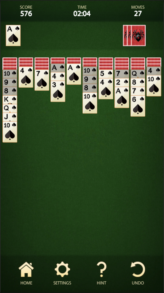 #3. Spider Solitaire! Card Game (iOS) 由: CYBERNAUTICA s.r.o.