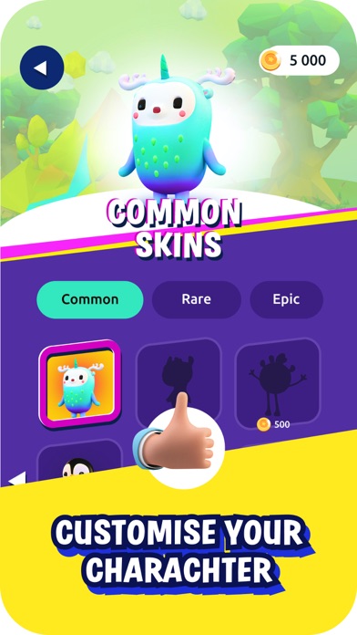 Fall Dudes - Party Royal Race Screenshot