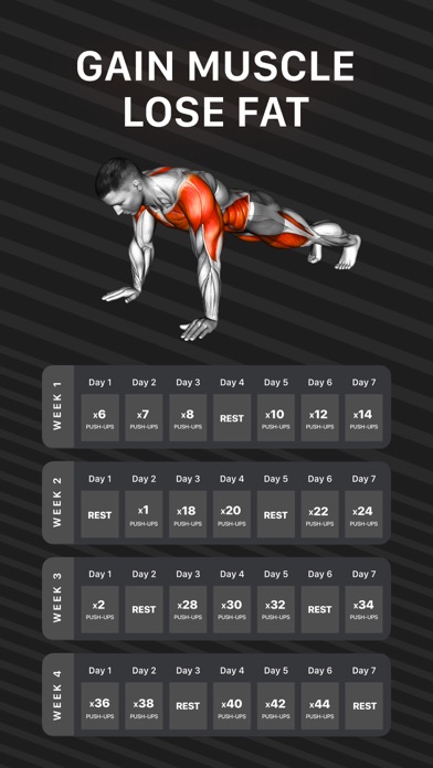 Workouts by Muscle Booster screenshot 1