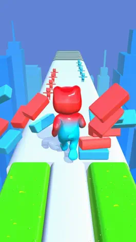 Game screenshot Gummy Merge Runner apk