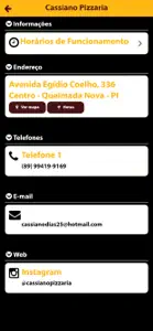 Cassiano Pizzaria screenshot #3 for iPhone