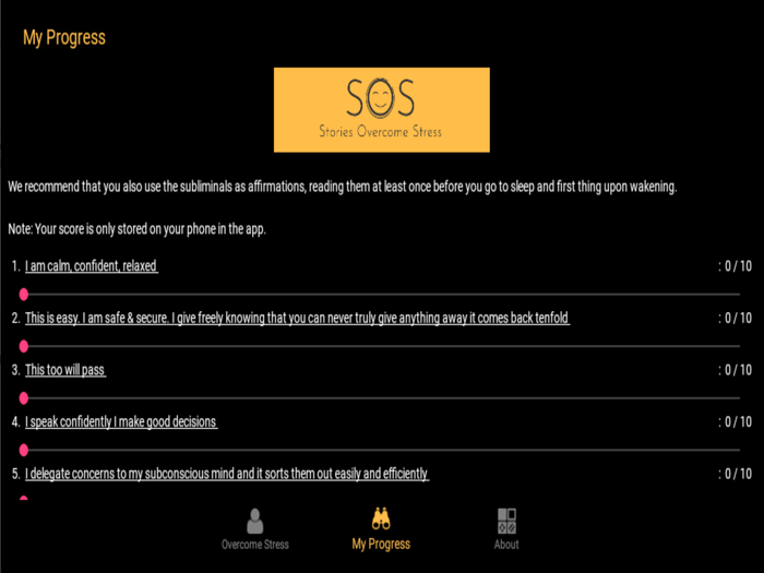 Overcome Stress - SOS