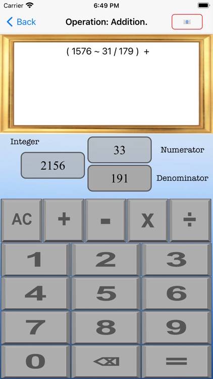 Fraction Pro Calculator screenshot-3