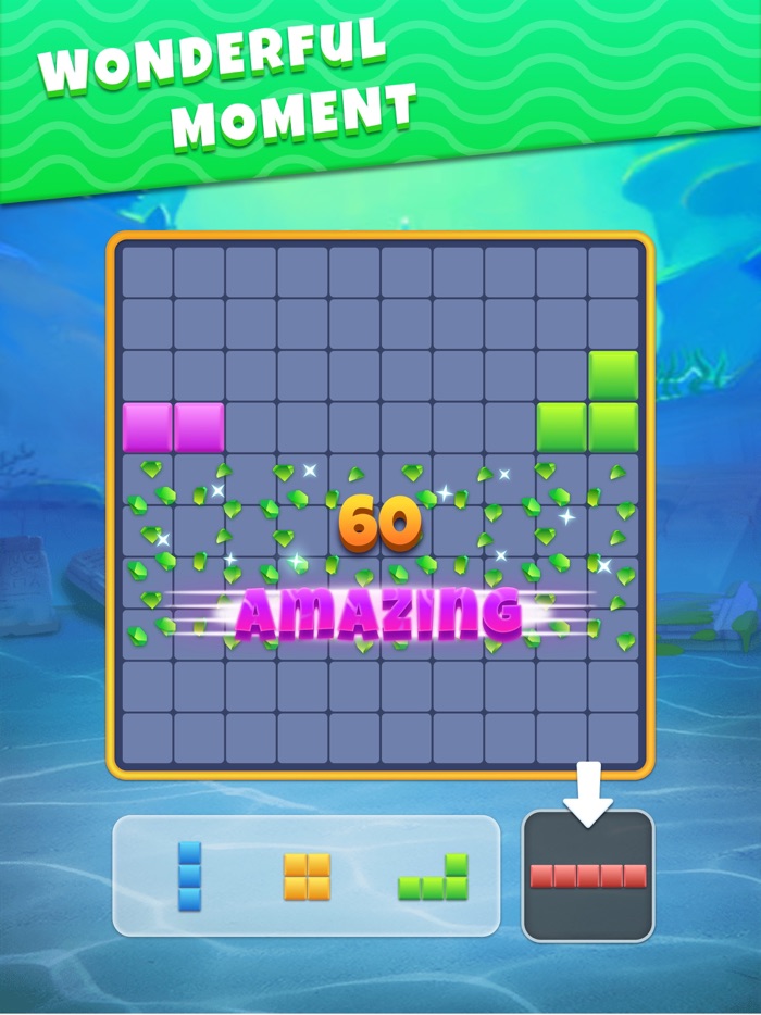 Ocean Block Puzzle - Fish