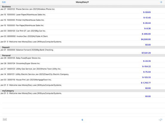 Screenshot #4 pour MoneyDiary®