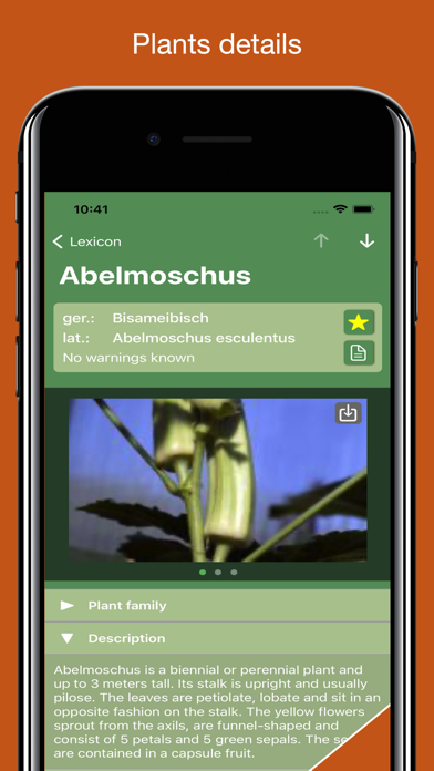 Medicinal plants lexicon Screenshot