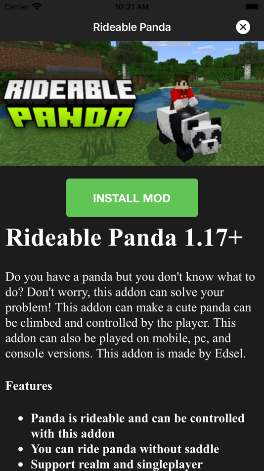 #5. Addons for Minecraft ‣ (iOS) 由: VP TRAVEL ., JSC