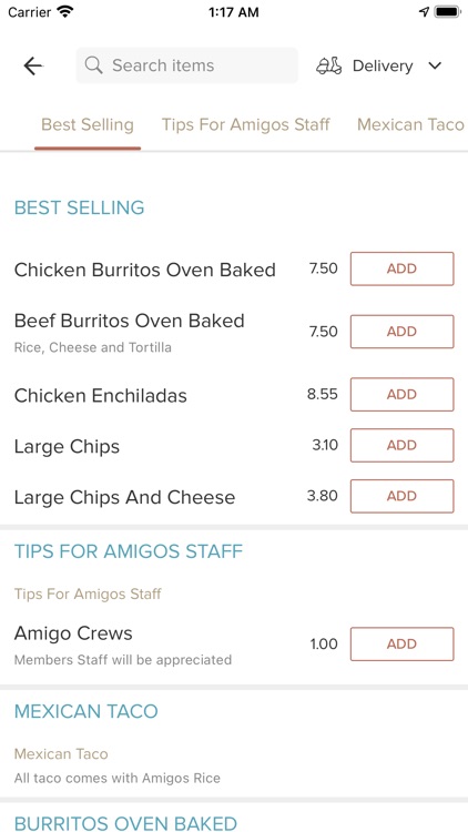 Amigo Takeaway.