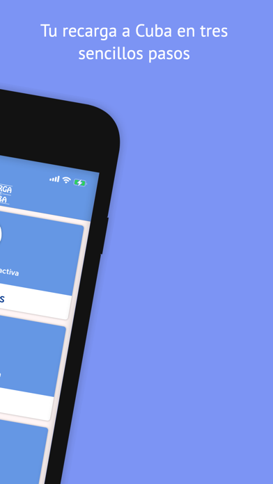Recarga DOBLE a Cuba Screenshot
