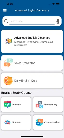 Game screenshot Advance English Dictionary mod apk