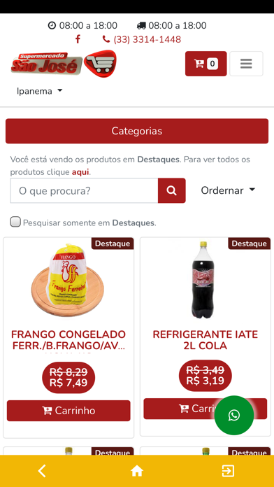 São José Supermercado - Loji Screenshot