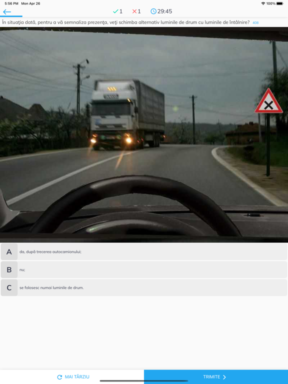 Screenshot #5 pour Chestionare auto SoferOnline