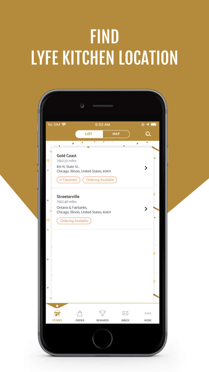 LYFE Kitchen Rewards