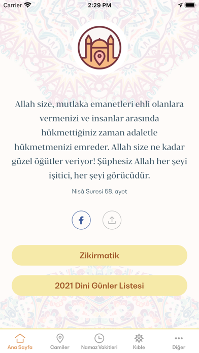Namaz Vakitleri ve Camiler Screenshot