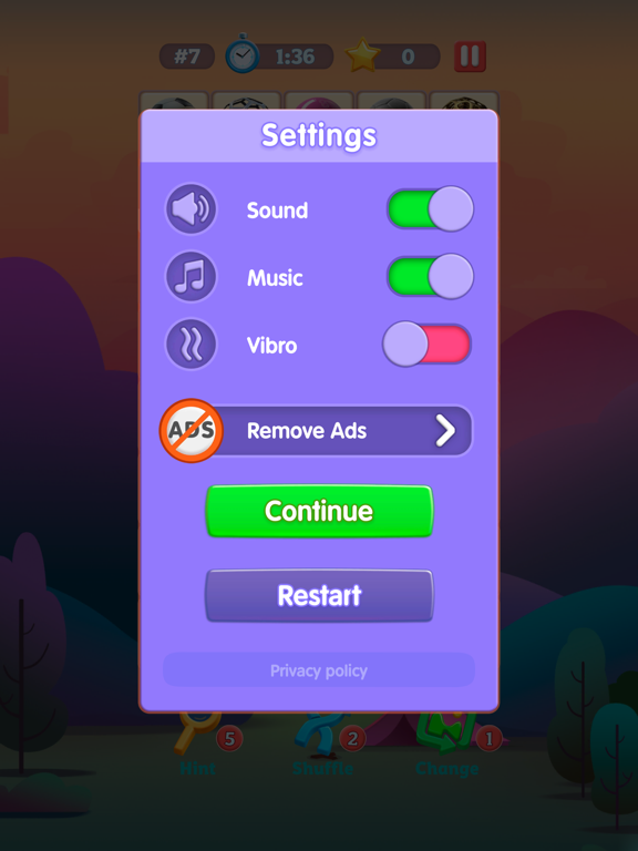 Pair Tiles: Match Puzzle 3-D iPad screenshot 8 - Games app