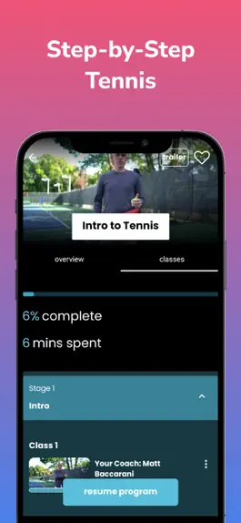 Game screenshot oneCoach - Learn Tennis Online hack