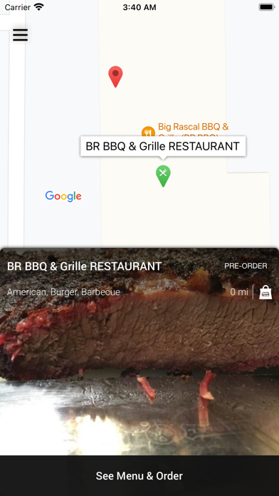BR BBQ & Grille RESTAURANT Screenshot